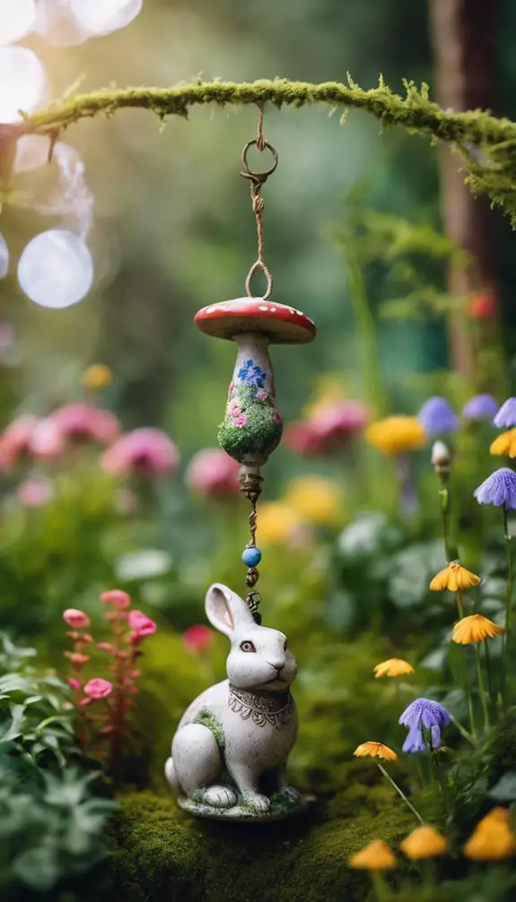 adding whimsy to gardens