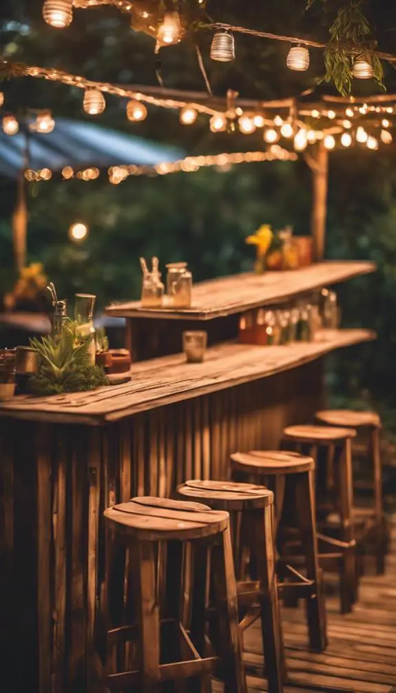 affordable home bar creations