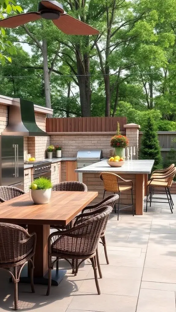 alfresco living space design