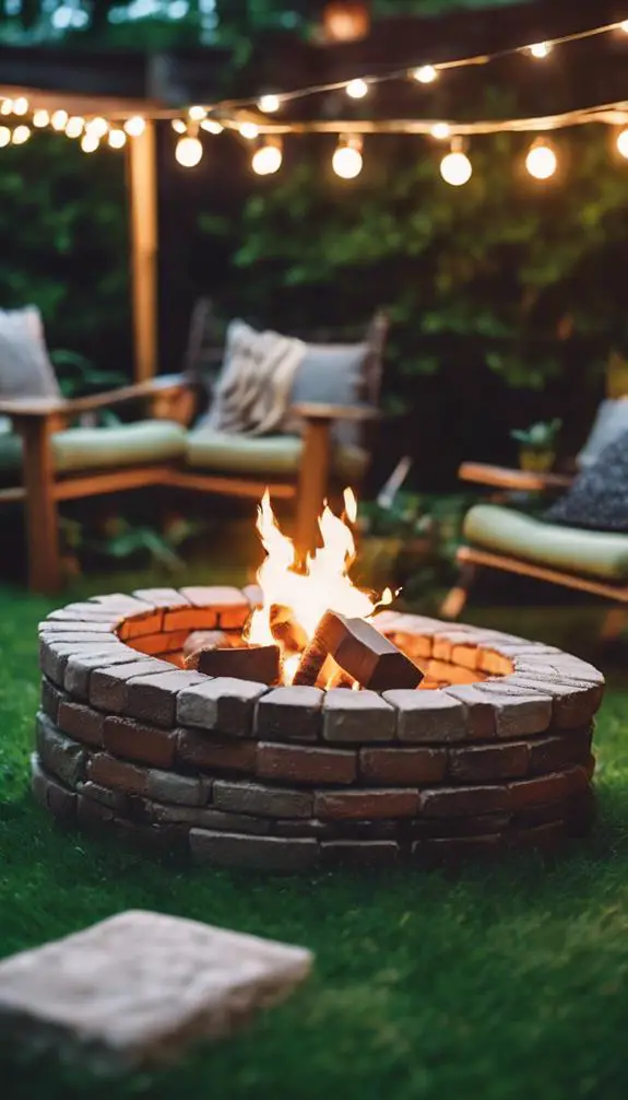 budget friendly outdoor fire solution