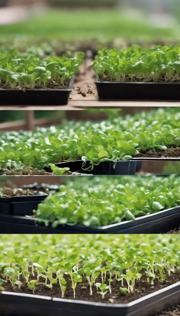 careful handling young plants