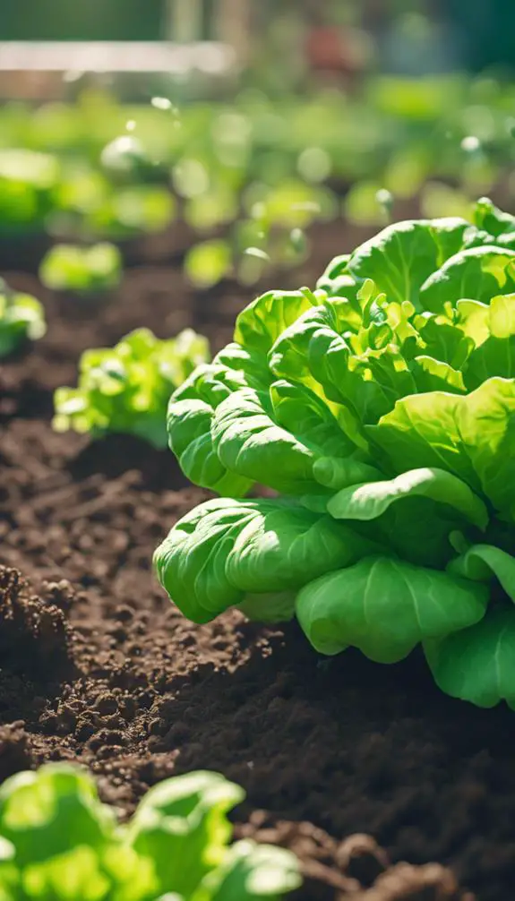 caring for lettuce growth