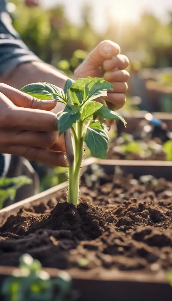 caring for young plants