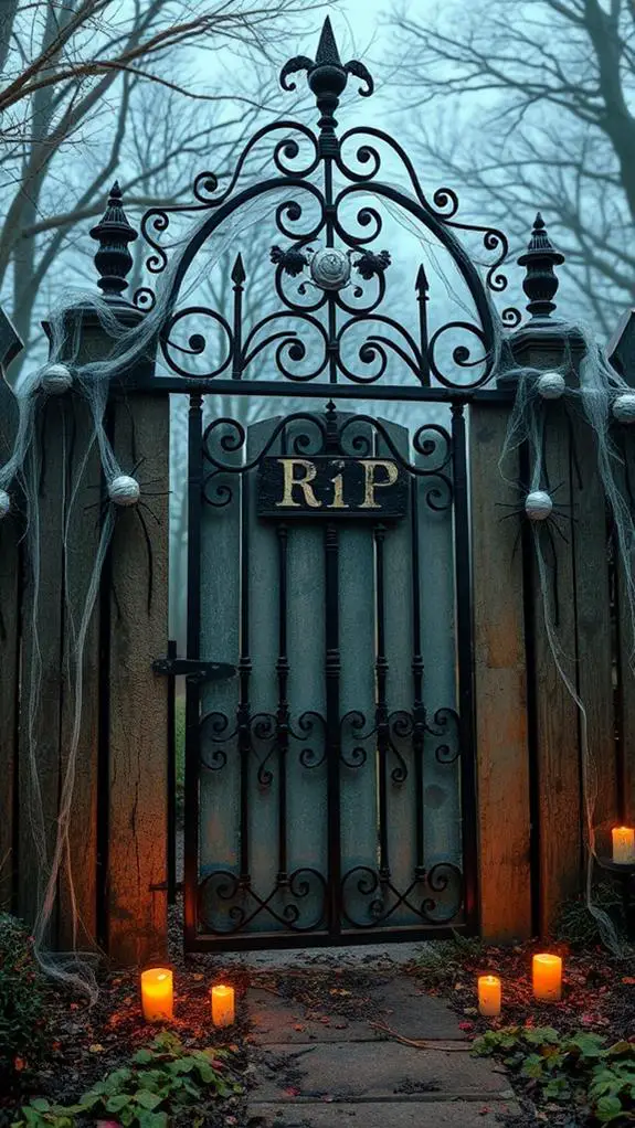 cemetery entrance aesthetic themes