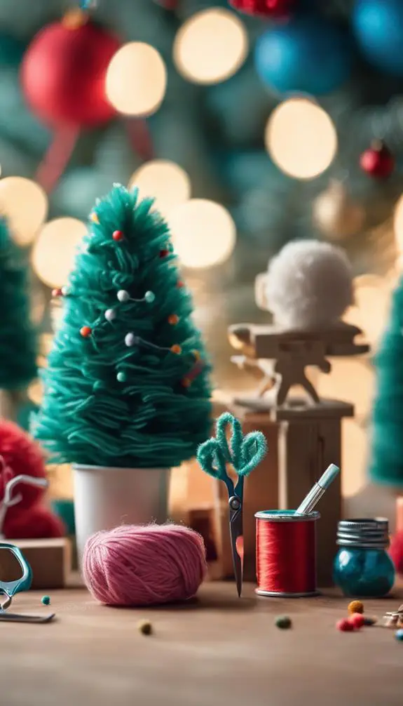 colorful festive holiday decor