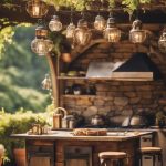 Rustic Backyard Kitchen Ideas