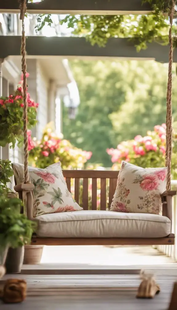 cozy outdoor seating spaces