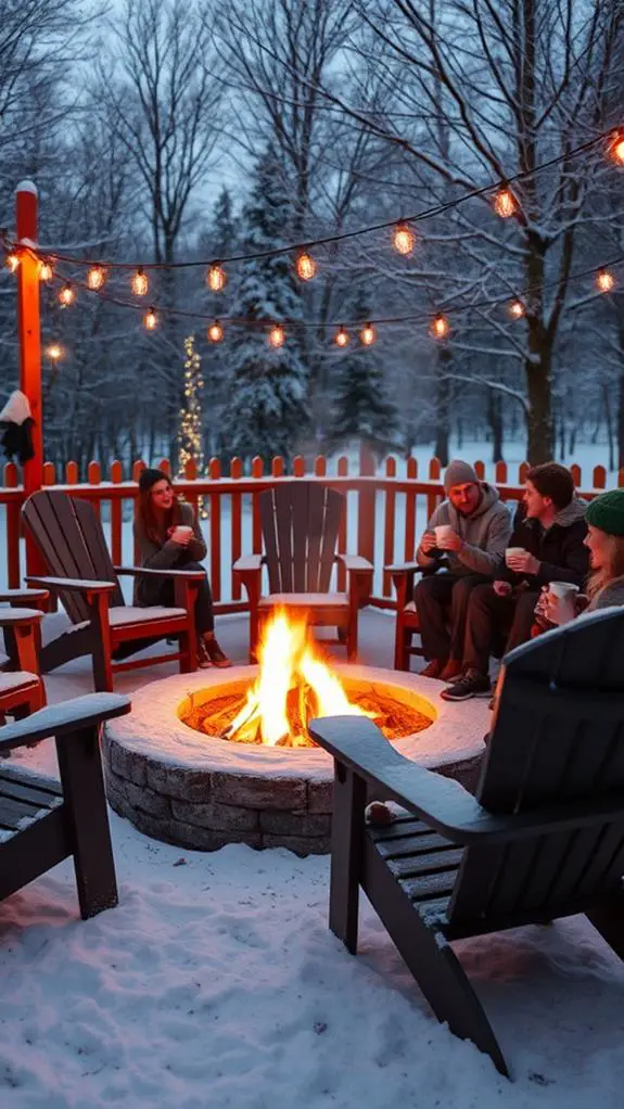 cozy outdoor winter nights