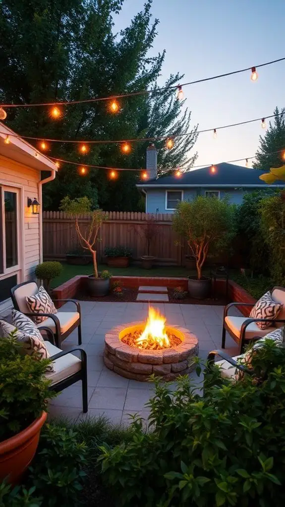 cozy patios warm nights