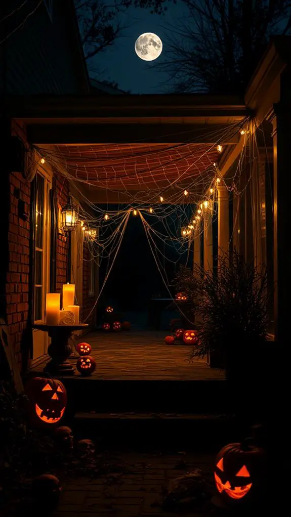 create atmospheric frightful ambiance