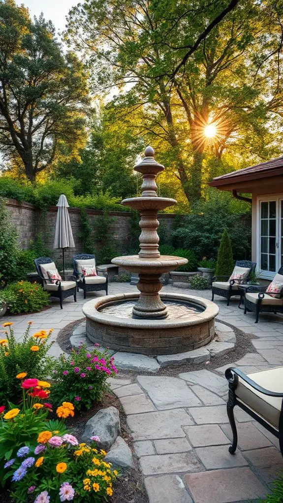 create serene outdoor spaces