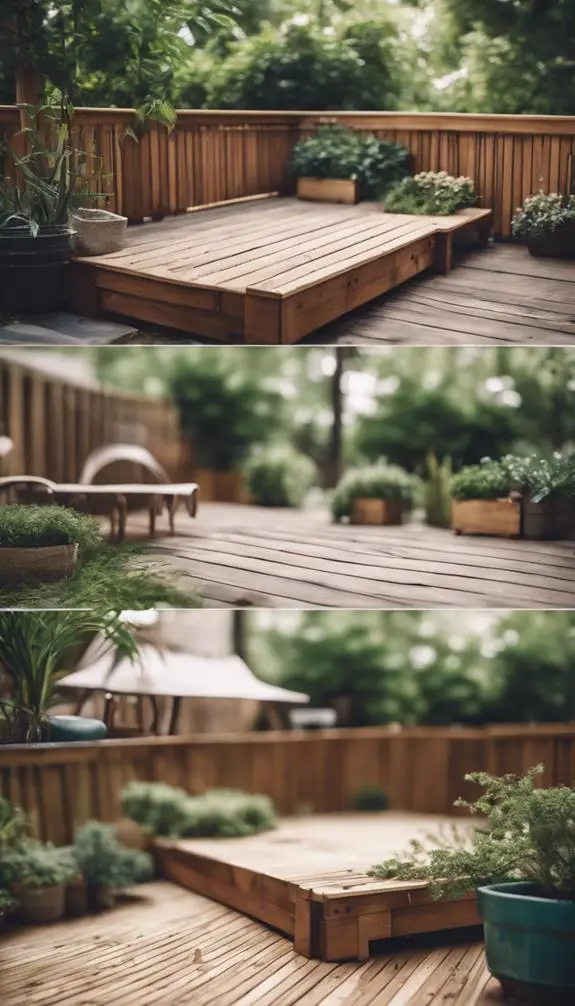 creating affordable outdoor space