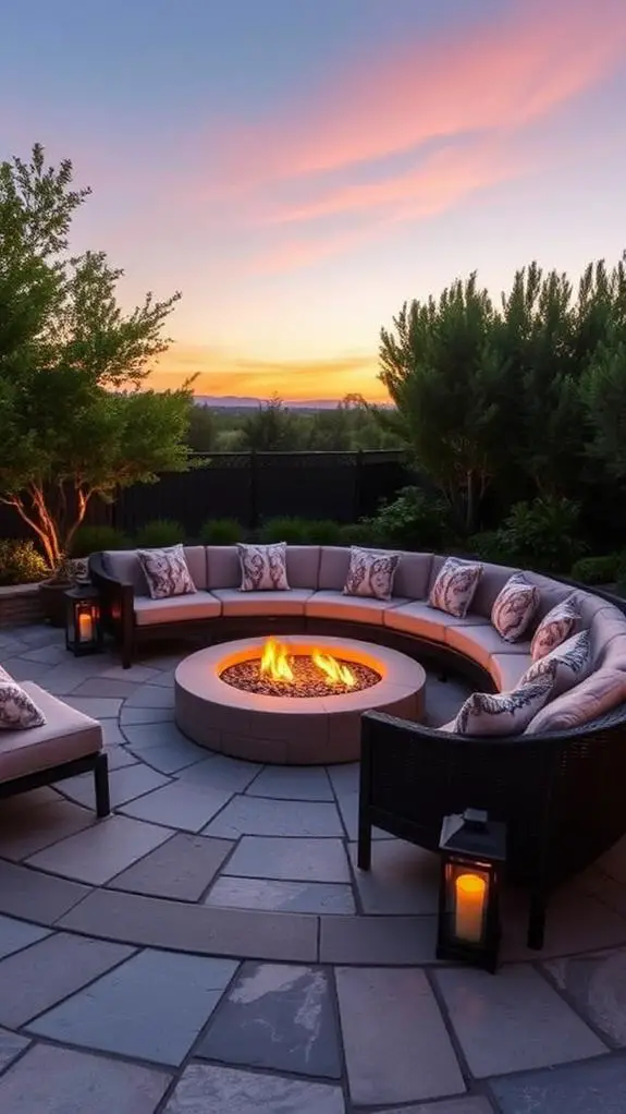 creating cozy outdoor spaces