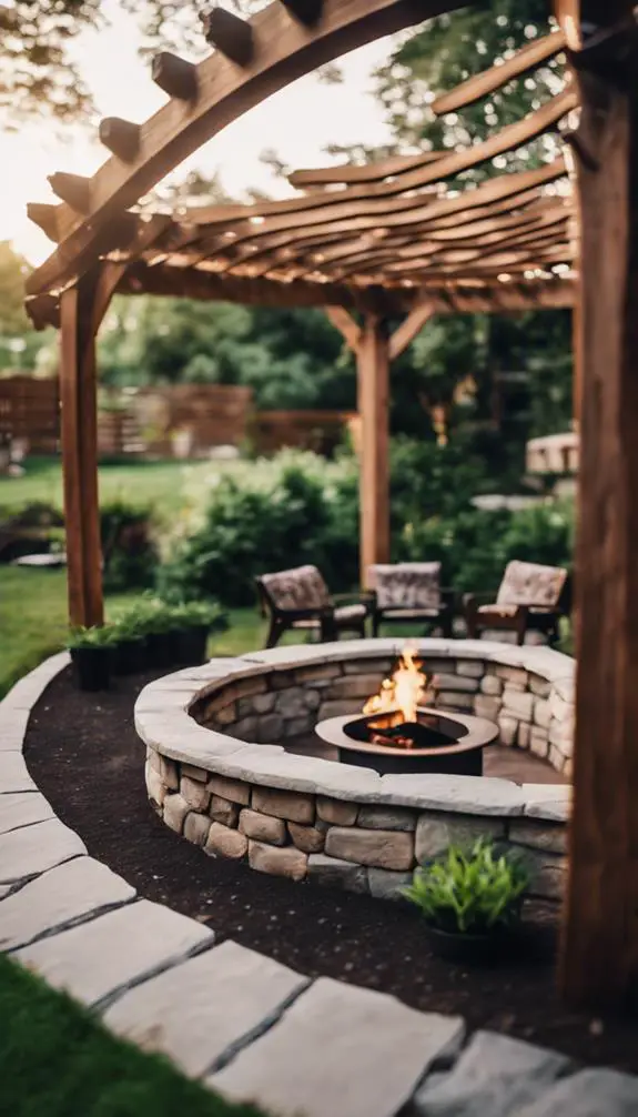 creating outdoor living space