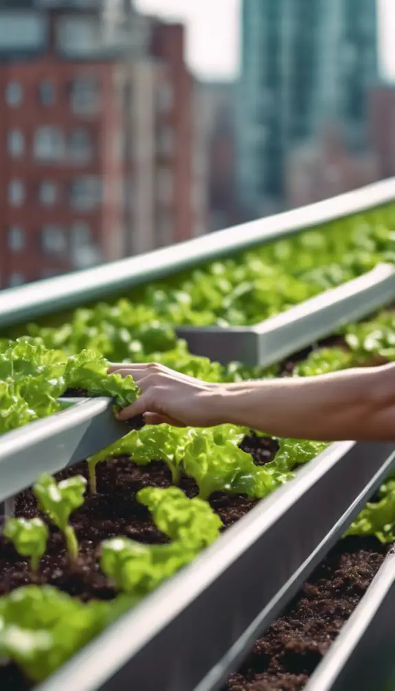 cultivating healthy leafy greens