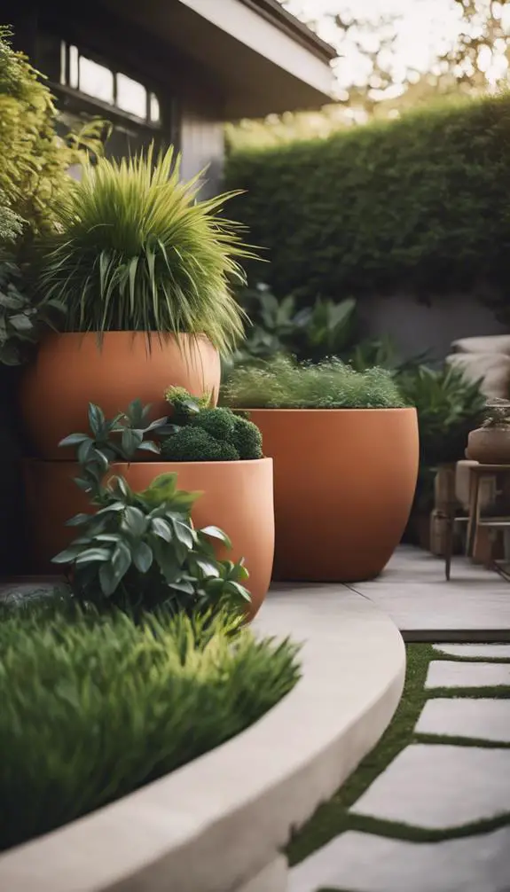 decorative containers for plants