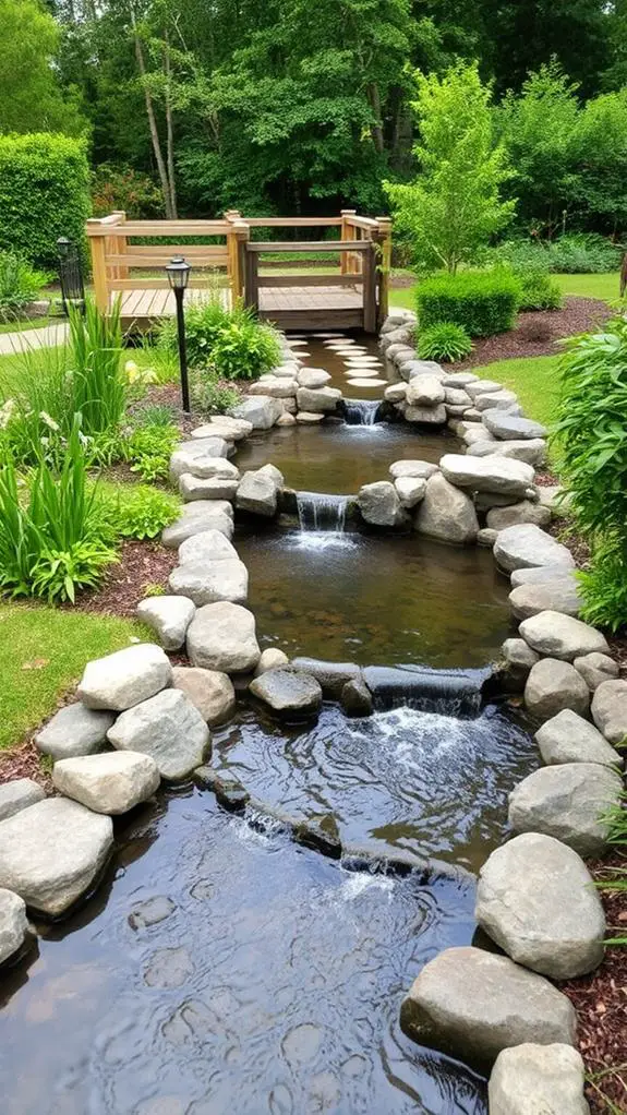 designing a beautiful pond