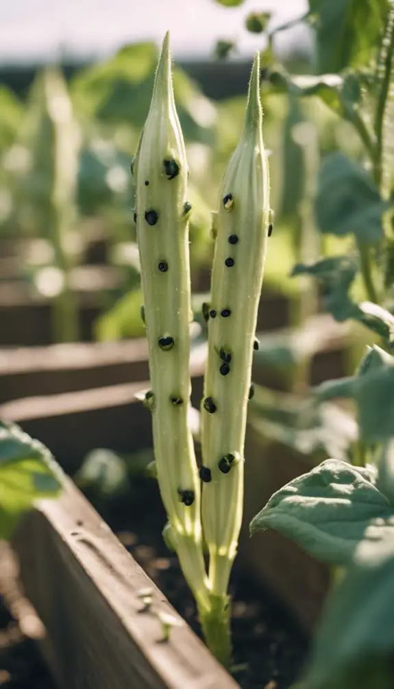 diagnosing issues in okra