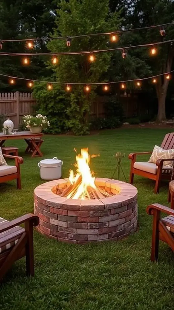 diy outdoor gathering space