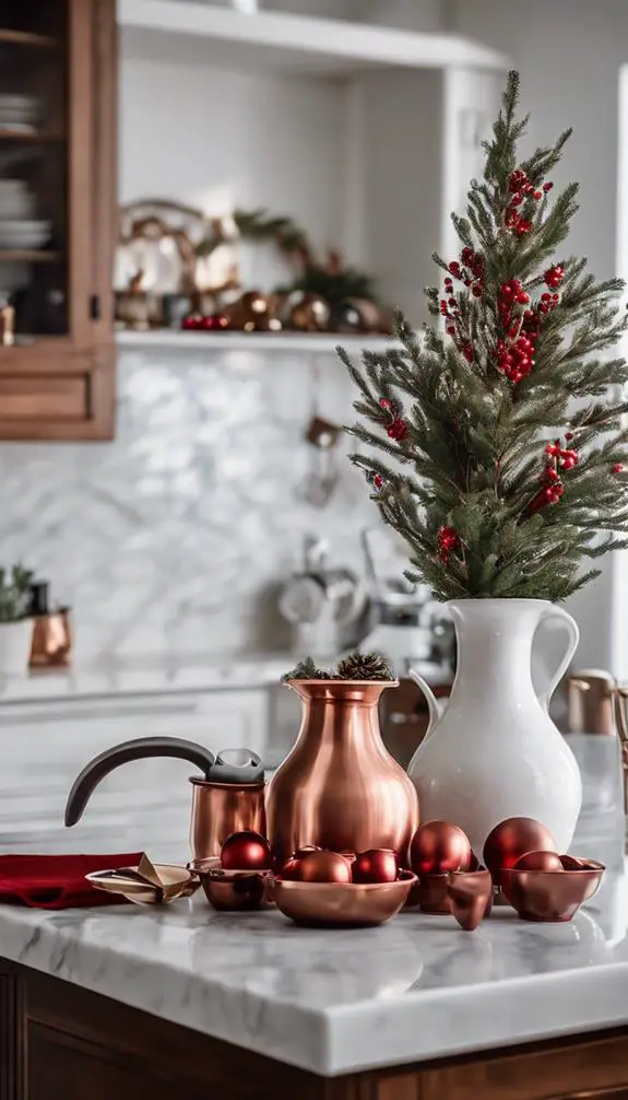 festive kitchen island style