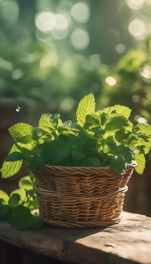 freshly picked mint delight