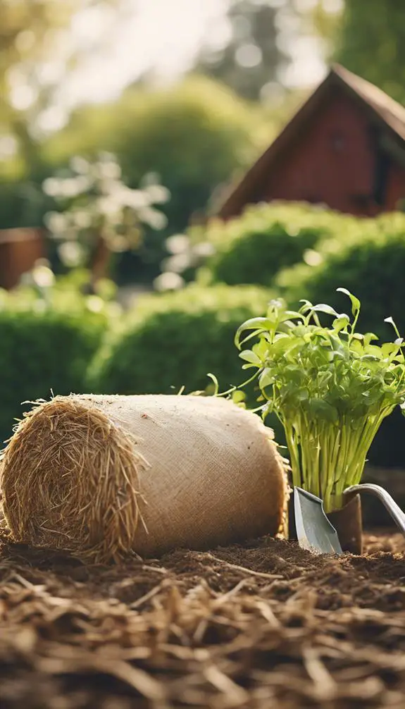 How To Plant A Straw Bale Garden