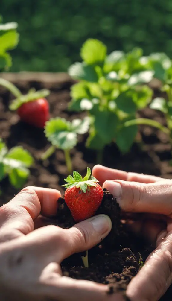 growing strawberries outdoors successfully