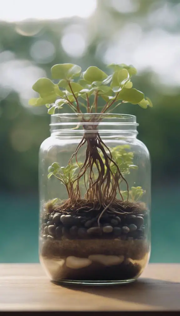 hang plants in water