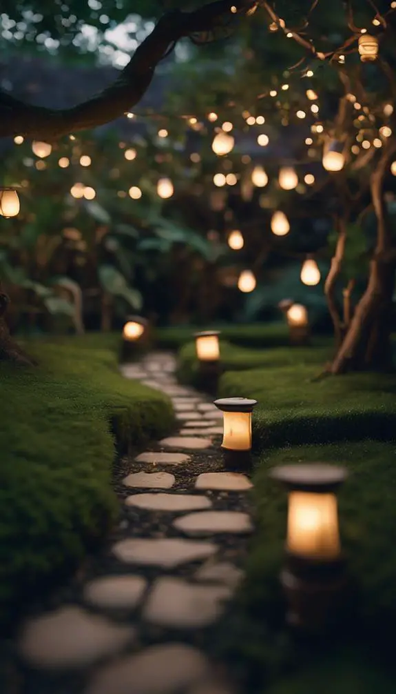 illuminating paths at night