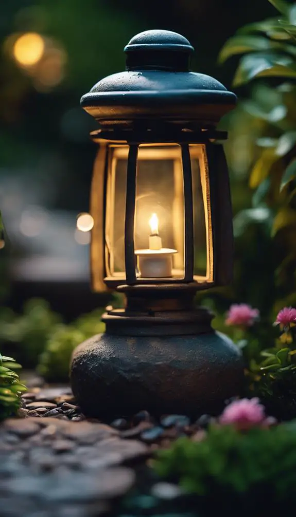 illuminating tiny outdoor spaces