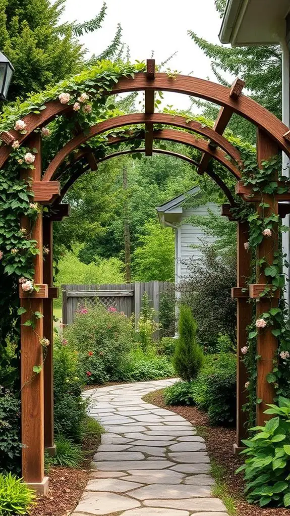 inviting outdoor garden structure