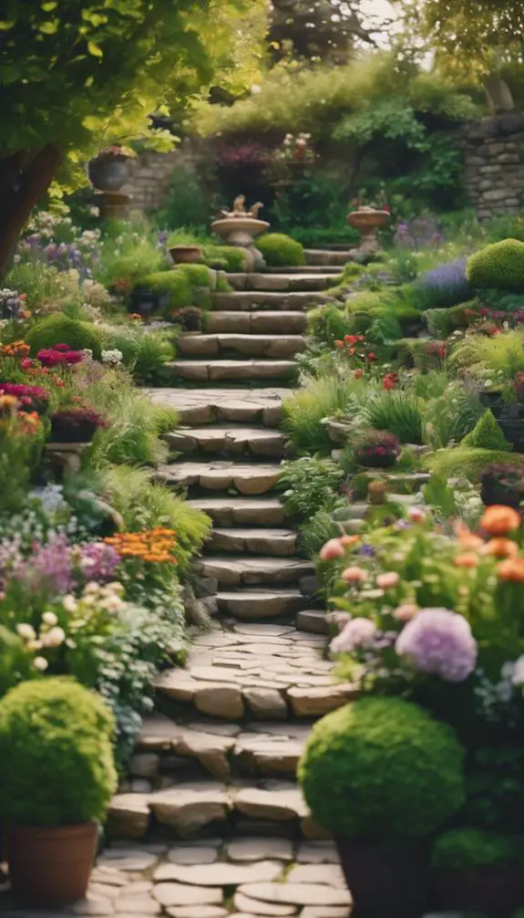 levels of garden beauty