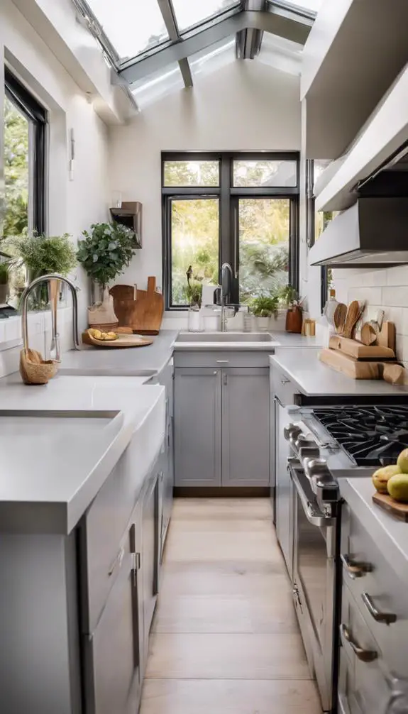 maximizing space in kitchens