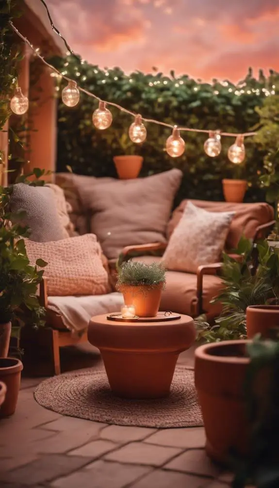 maximizing tiny outdoor areas