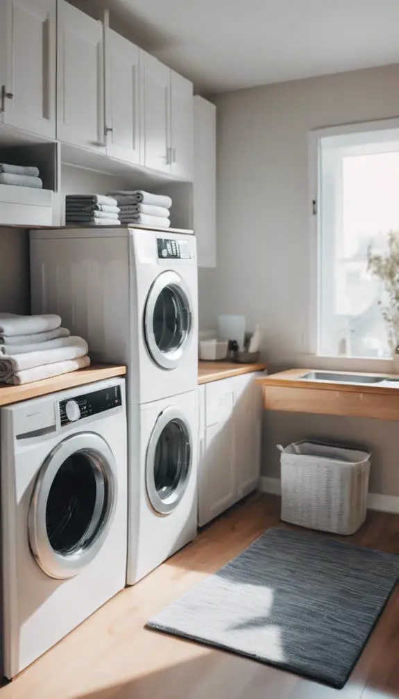 Stacked Laundry Room Ideas