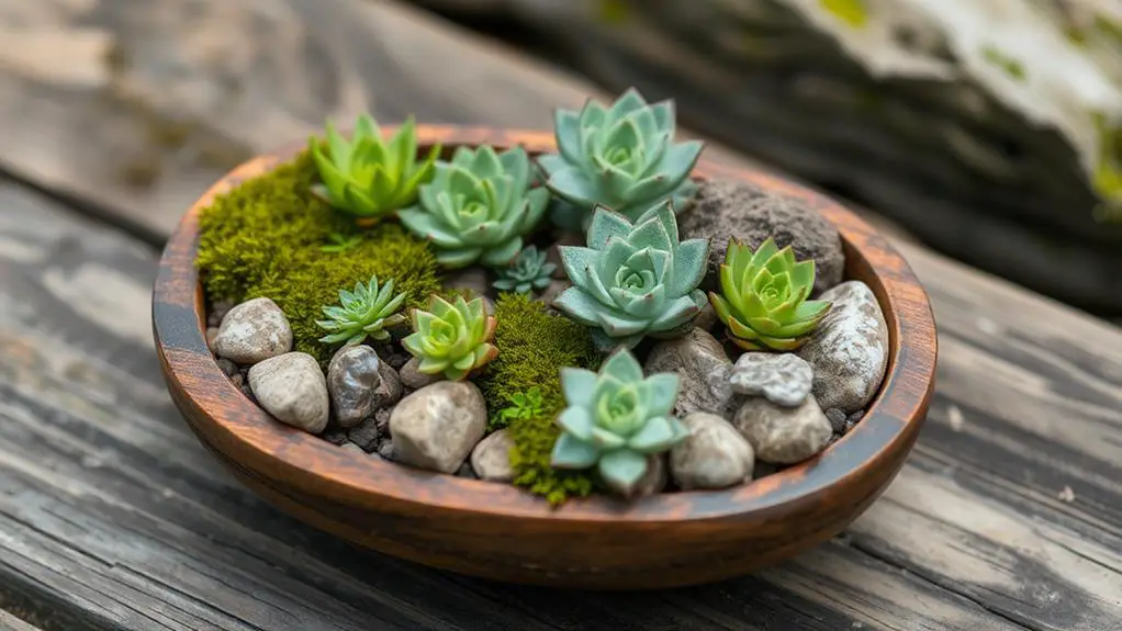 Small Succulent Rock Garden Ideas