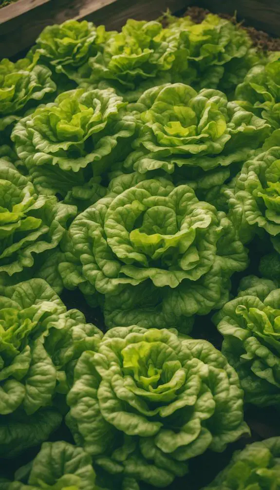 optimal lettuce harvesting timing