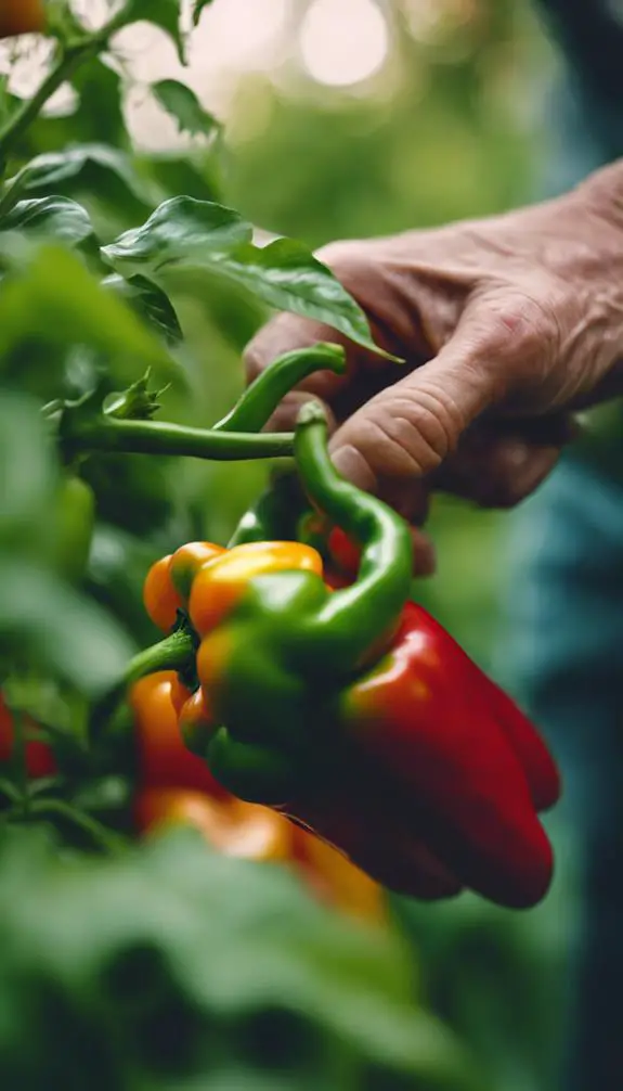 optimal pepper harvest timing