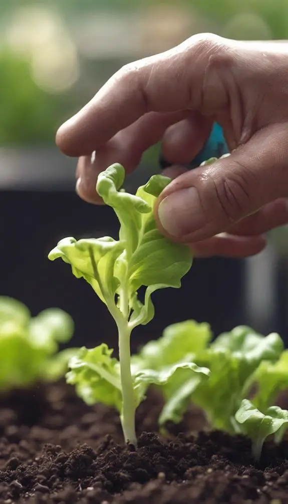 optimizing lettuce growth conditions