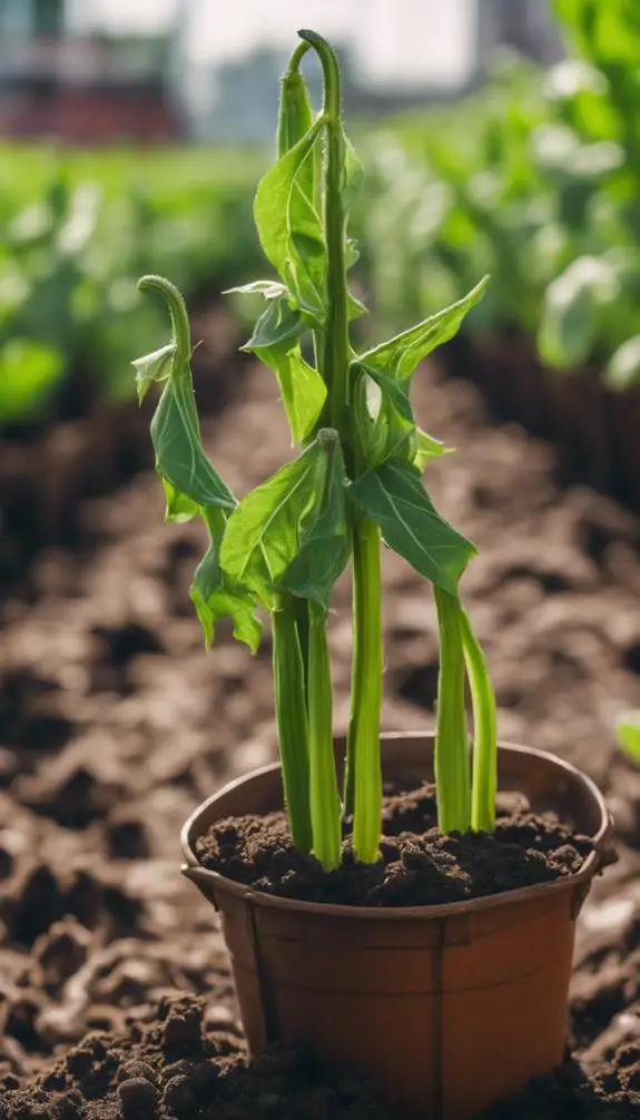 optimizing okra growth conditions