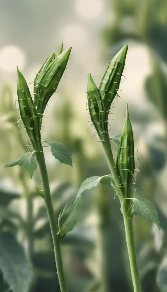 optimizing okra yield naturally