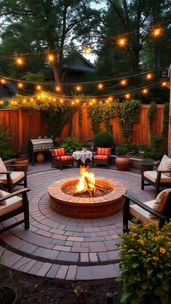 outdoor gathering space ideas