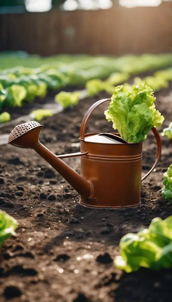 planting lettuce in spring