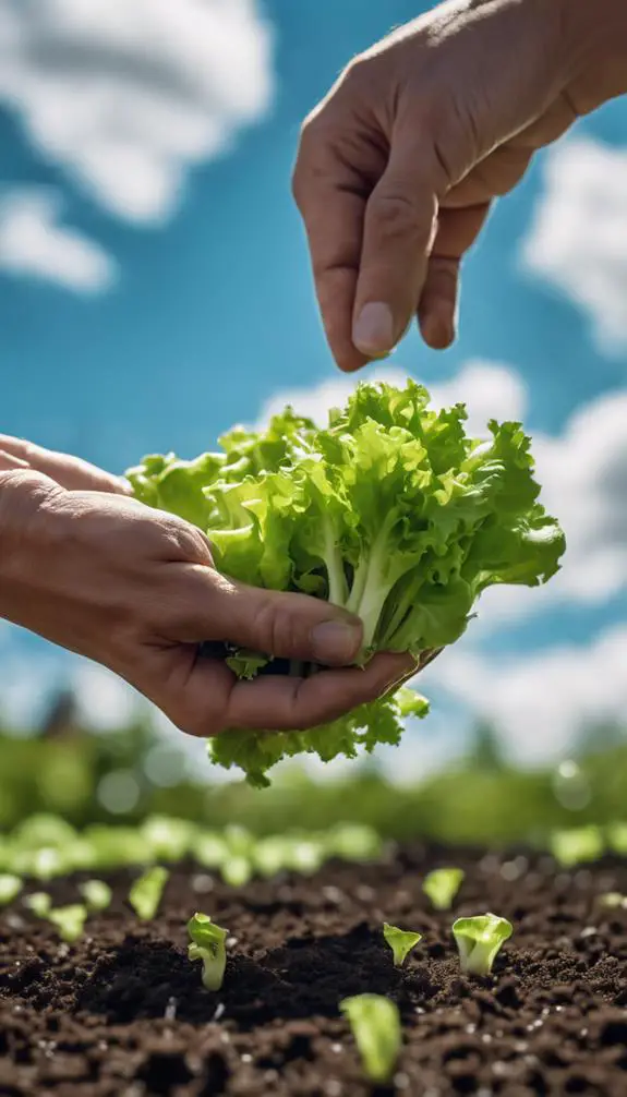 planting lettuce outdoors successfully