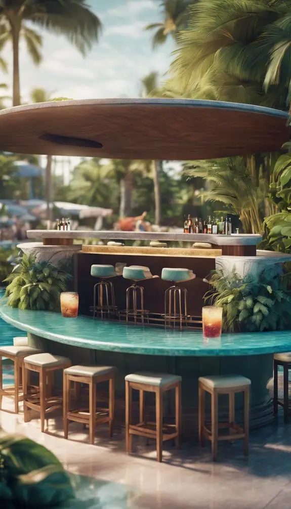 poolside cocktail oasis creations