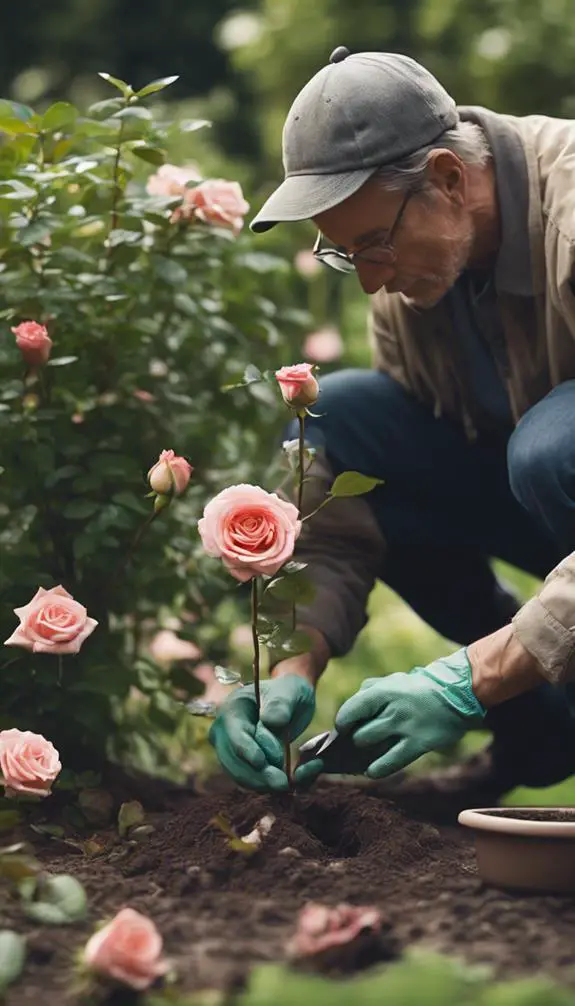 preparing soil for blooms