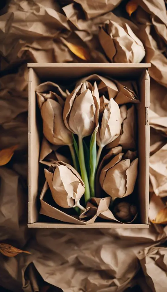 preserve tulip bulbs properly