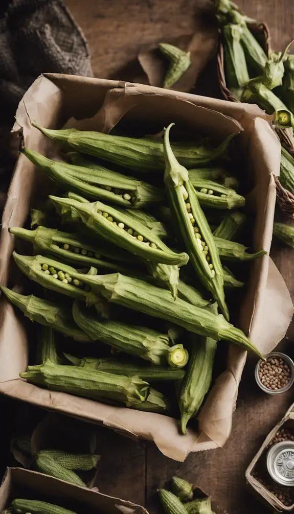 preserving okra freshness long