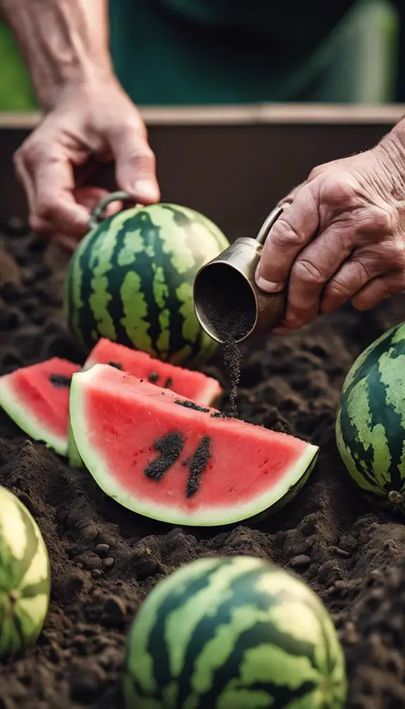 properly planting watermelon seeds