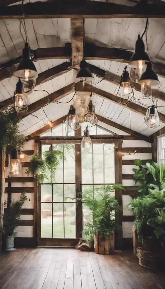 rustic chic home accents